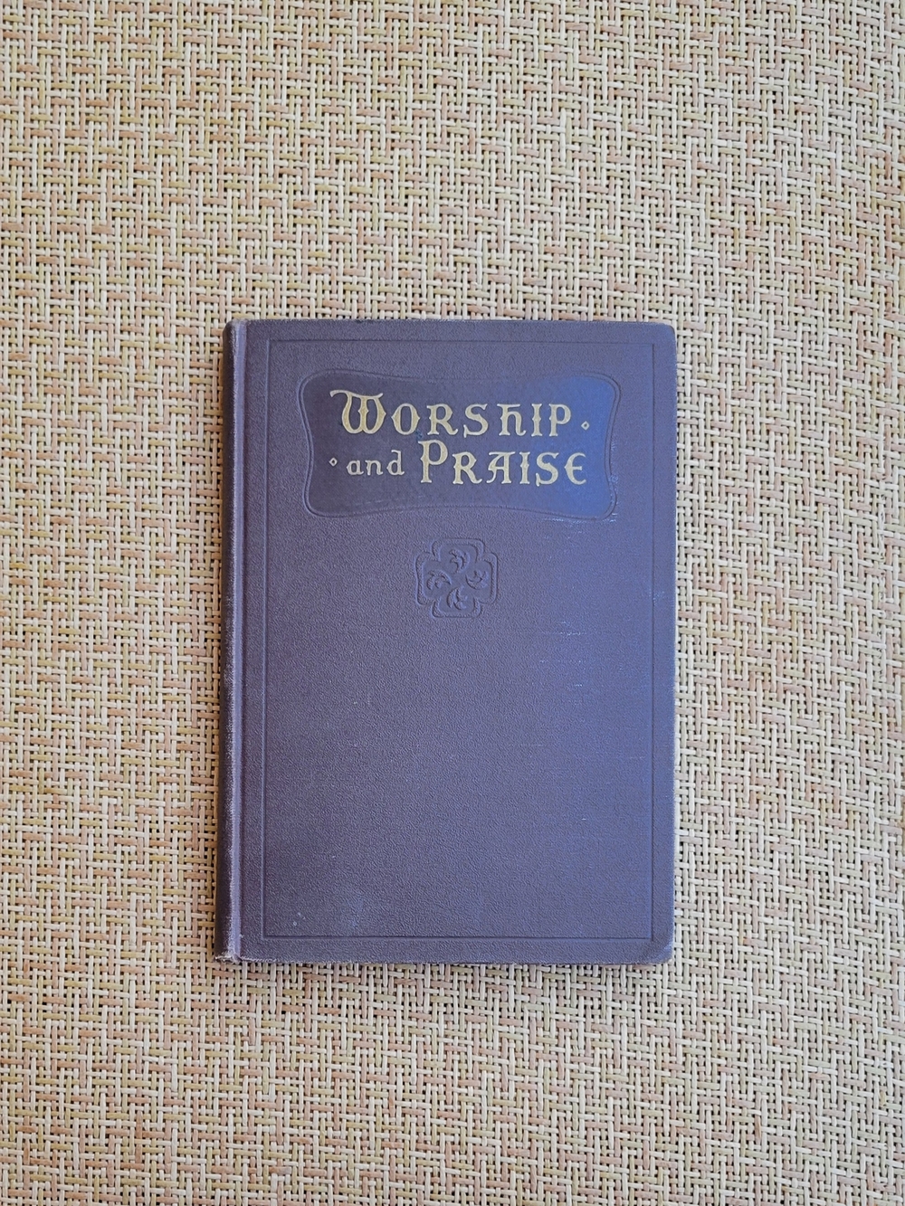 Vintage 1934 Book: Worship And Praise For Church And Sunday School